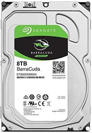 Seagate ST8000DMZ04 BarraCuda 8TB Internal Hard Drive HDD – 3.5 Inch Sata 6 Gb/s 2
