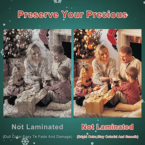 InpourPack Laminating Pouches, 3 Mil Clear Thermal Laminating 4