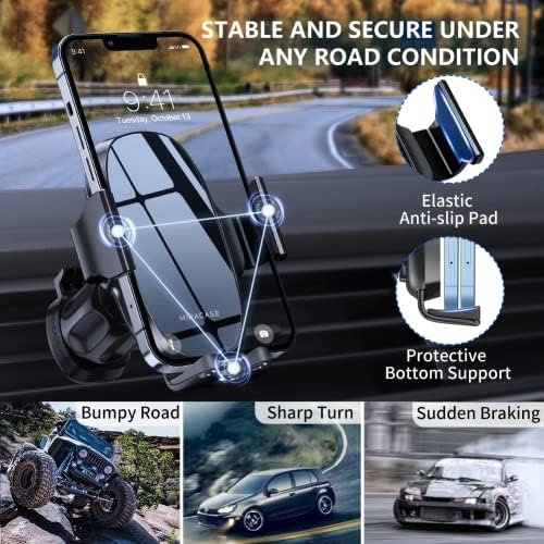 Miracase Upgraded-2nd Generation Universal Phone Holder for Car, Air Vent Car 2