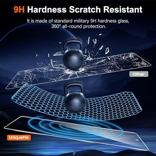 UniqueMe for Google Pixel 8 Screen Protector, [Compatible Fingerprint Unlock] 8