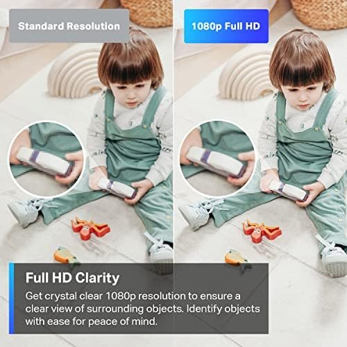 TP-Link Tapo Pan/Tilt Security Camera for Baby Monitor, Pet Camera w/ Motion 4