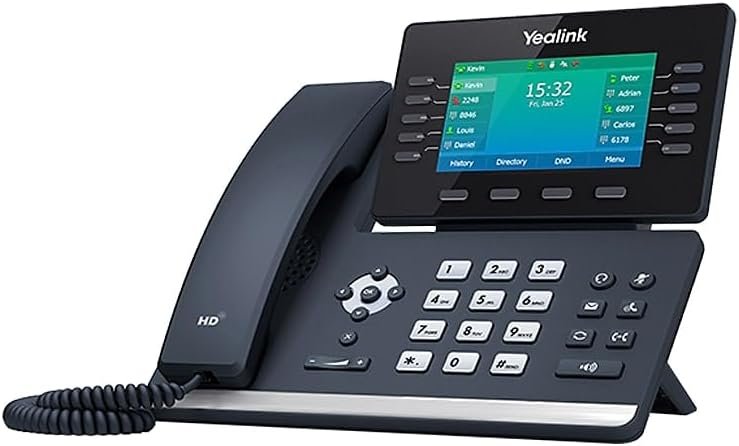 Yealink SIP-T54W IP Phone – Corded/Cordless 4