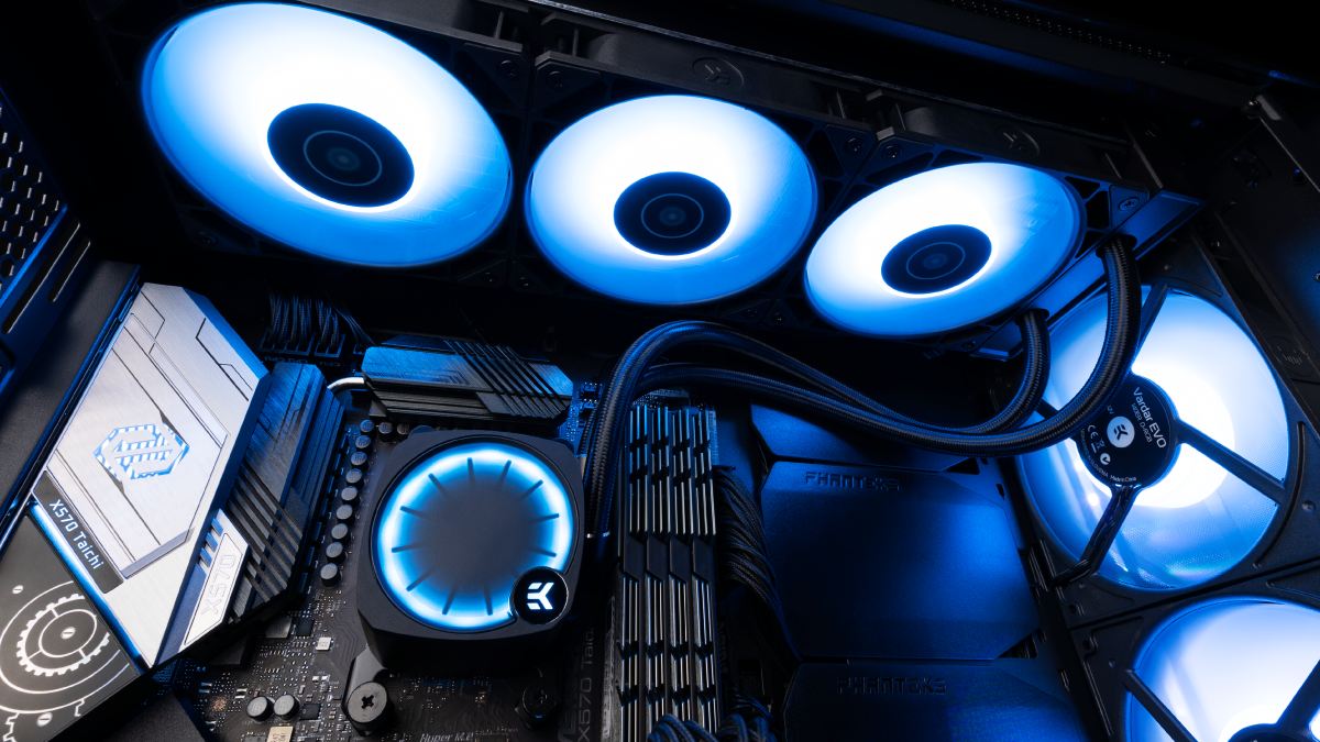 EK Nucleus AIO CR360 Lux D-RGB liquid cpu cooler 2