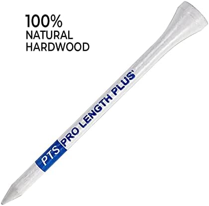 Pride SSPT34135 Professional Tee System 3-1/4″ Pack of 135 Golf Tees-White 2