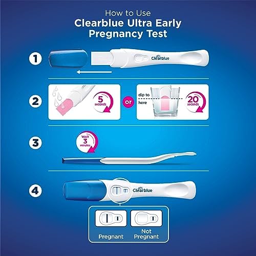 Clearblue Pregnancy Tests, Early Detection Pregnancy Test, Results 6 Days Early 7