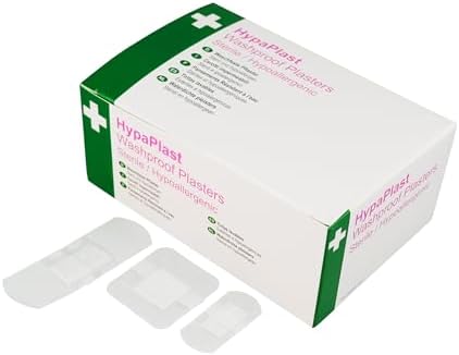 Safety First Aid Group HypaPlast Clear Washproof Assorted (Pack of 100)