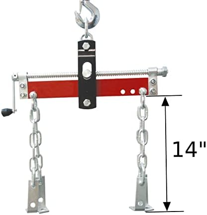 BIG RED T32100 Torin Engine Hoist Shop Crane Accessory: Steel 3 Position Engine 2