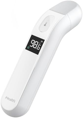 iHealth Digital Thermometer for Adults and Kids - Infrared Forehead Thermometer