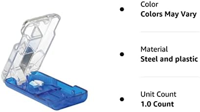 EZY DOSE Pill Cutter and Splitter with Dispenser, Daily Usage, Safely Cut Pills 7