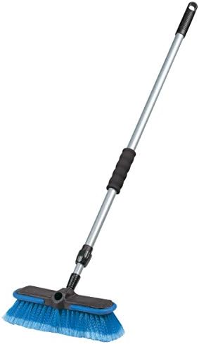 Carrand 93062 Deluxe Car Wash 10″ Dip Brush with 65″ Extension Pole, Blue