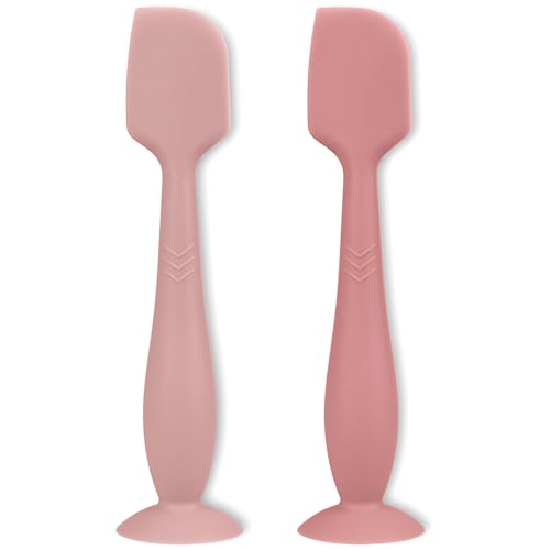 Diaper Cream Applicator Set - Soft Silicone Baby Bum Brush with Suction Base
