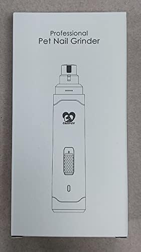 Casfuy Dog Nail Grinder Upgraded – Professional 2-Speed Electric Rechargeable 8