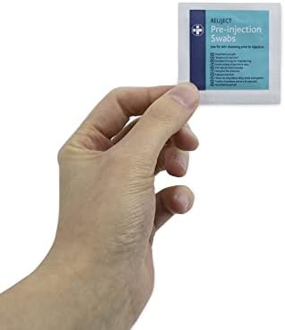 RELIANCE MEDICAL Pre-Injection Swab Wipes – Pack of 100 Individually Wrapped 2