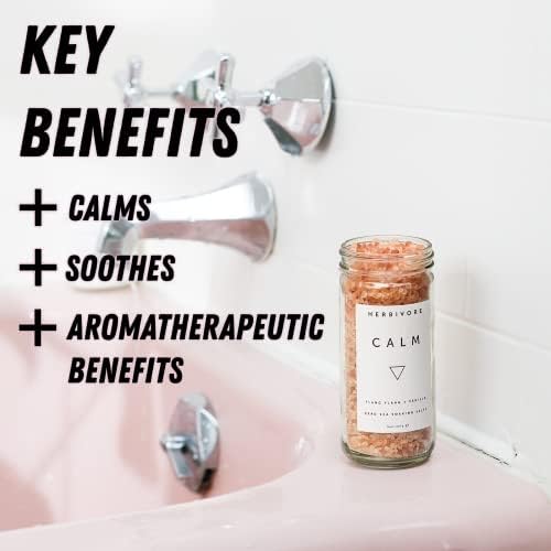 HERBIVORE Calm Soaking Bath Salts – Natural Himalayan Pink Salt 3