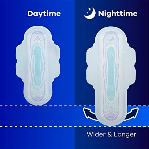 Always Ultra Thin Overnight Pads with Wings, Size 4, Overnight 4
