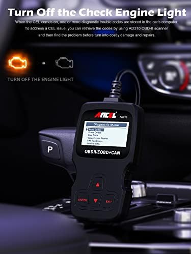 ANCEL AD310 Classic Enhanced Universal OBD II Scanner Car Engine Fault Code 8