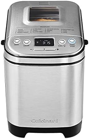 Cuisinart CBK-110C Compact Automatic Bread Maker, Stainless Steel 3