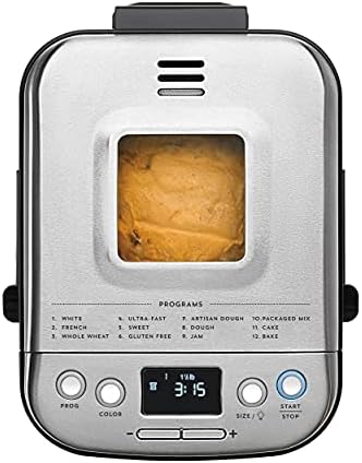 Cuisinart CBK-110C Compact Automatic Bread Maker, Stainless Steel 4