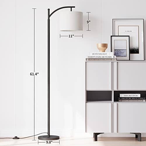 SUNMORY Arc Floor Lamp, Modern Floor Lamp with Romote Control and Stepless 4