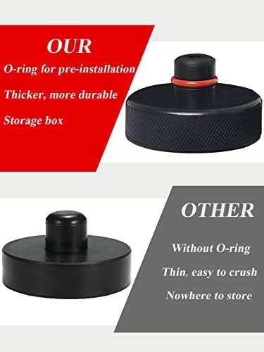 SYOAUTO Jack Pad for Tesla Model 3/Y/S/X Tesla Pucks Rubber 8