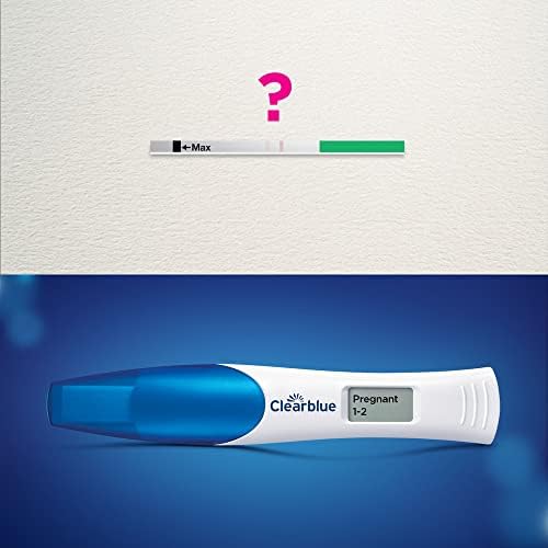 Clearblue Pregnancy Test – Digital with Weeks Indicator, The Only Test That 7