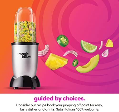 Magic Bullet Blender, Mixer & Mini-Food Processor In-One (17-Piece Set) 7