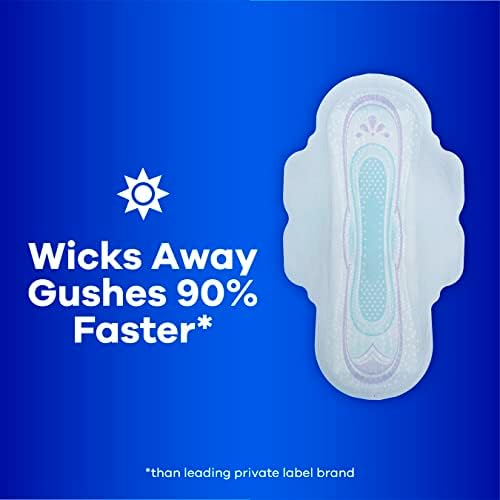 Always Ultra Thin Feminine Pads For Women, Size 2 Long Super Absorbency 6