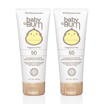 Baby Bum Mineral Sunscreen Lotion | SPF 50 | UVA, UVB Face and Body Protection