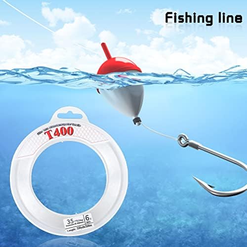 300 Meters Monofilament Fishing Line, Strong Tension Nylon Fishing Wire Clear Invisible 6