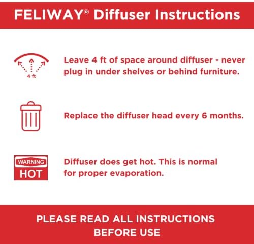 FELIWAY MultiCat Calming Pheromone, 30 Day Refill – 1 Pack 5