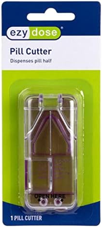 EZY DOSE Pill Cutter and Splitter with Dispenser, Daily Usage, Safely Cut Pills 4