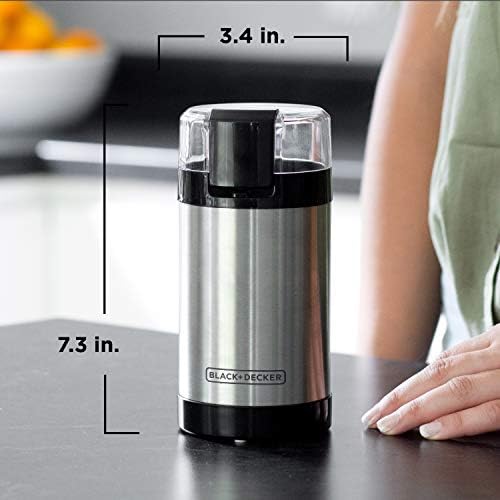Black & Decker CBG110SC Easy Touch Electric Smartgrind Coffee & Spice Grinder 3