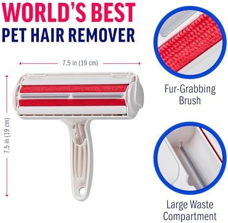 Chom Chom Roller Pet Hair Remover and Reusable Lint Roller – ChomChom Cat and 8