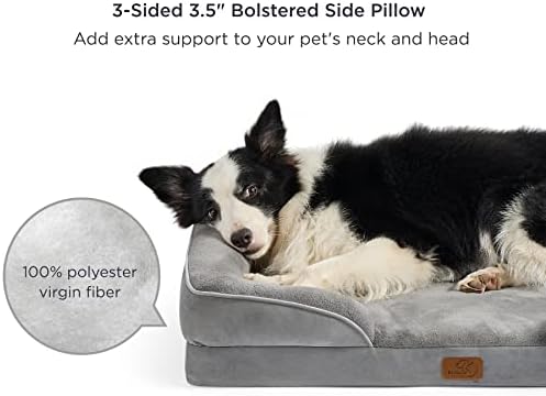 Bedsure Orthopedic Dog Bed for Medium Dogs – Waterproof Dog Sofa Beds Medium 8
