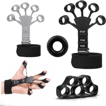 Zivkit Finger Strengthener - 2023 NEW Finger Trainer 6PCS, hand strengtheners