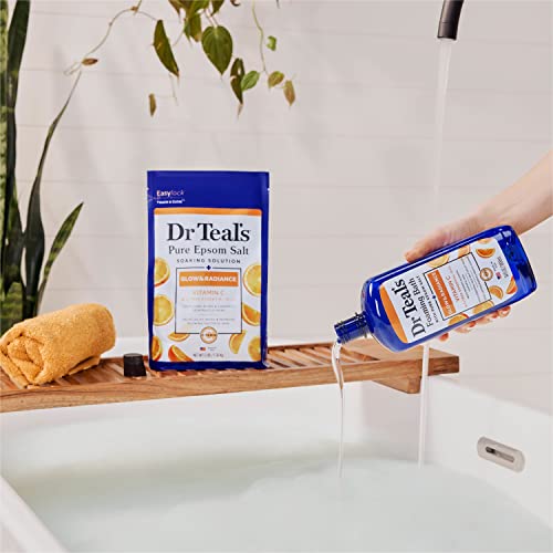 Dr Teal’s Pure Epsom Salt Soak, Glow & Radiance with Vitamin C & Citrus 7