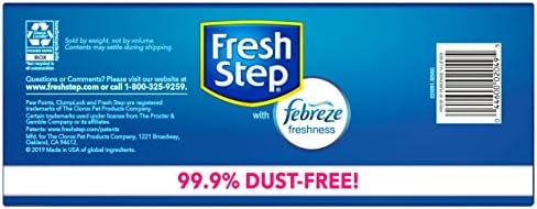 Fresh Step Clumping Cat Litter, Multi-Cat Odor Control, 14 lbs 14