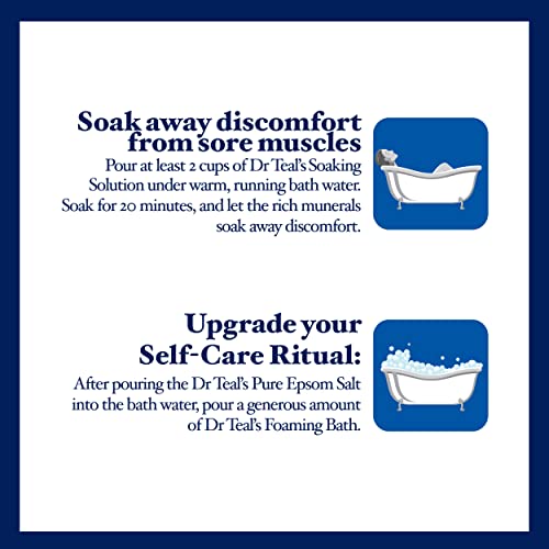 Dr Teal’s Skin Therapy Epsom Salt Bath Soak Collagen + Radiant Skin 3