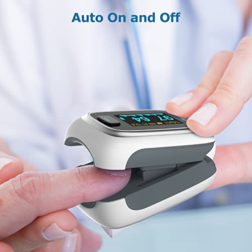 Fingertip Pulse Oximeter, Blood Oxygen Saturation Monitor| O2 Meter 3