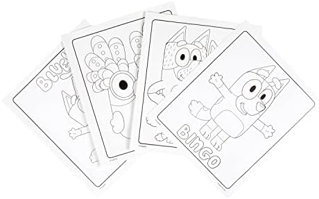 Crayola Bluey Color Wonder Coloring Set, 18 Bluey Coloring Pages, Mess Free 4