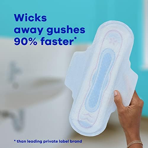 Always Ultra Thin Feminine Pads for Women, Size 1 Regular Absorbency 6