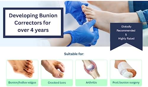 Caretras Bunion Corrector, Orthopedic Bunion Splint, Big Toe Separator Pain 4