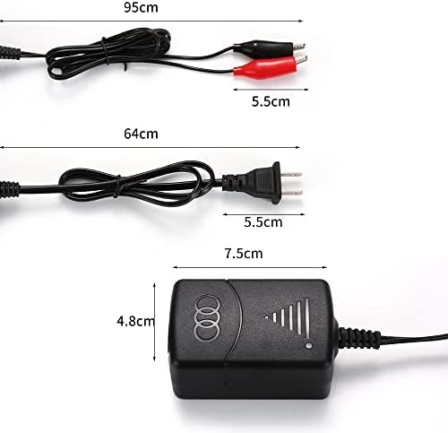 12V Sealed Lead Acid (SLA) Battery Charger 1300mA, with Short Circuit Protection 3