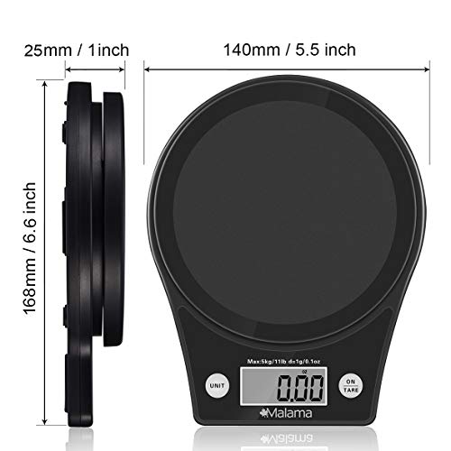 Malama Kitchen Scale, Digital Food Scale High Accuracy Multifunction 2