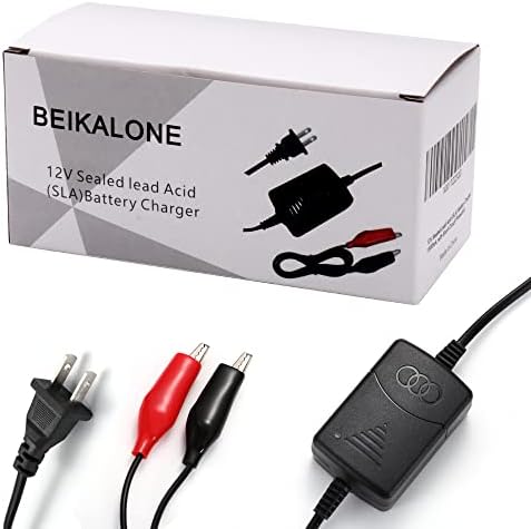 12V Sealed Lead Acid (SLA) Battery Charger 1300mA, with Short Circuit Protection 5