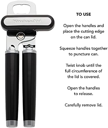 KitchenAid Can Opener, Black 6