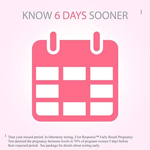 First Response Early Result Pregnancy Test, 2 Count (Pack of 1) 4