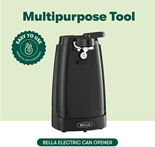 BELLA Electric Can Opener and Knife Sharpener, Multifunctional Jar and Bottle 4