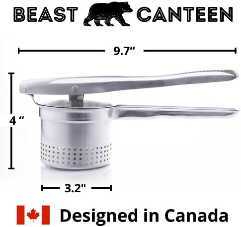Beast Canteen Potato Ricer – Ricer for Mashed Potatoes, Made of 18/8 Stainless 2