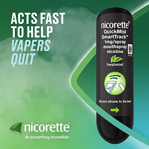 Nicorette QuickMist SmartTrack 1 mg/Spray Mouthspray Nicotine Freshmint 4